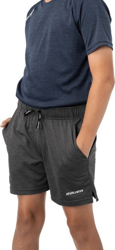 bauer S24 Team Knit Short 24/25, treningsshorts, barn Grey