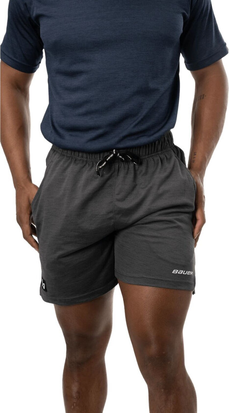 bauer S24 Team Knit Short 24/25, treningsshorts, senior Grey