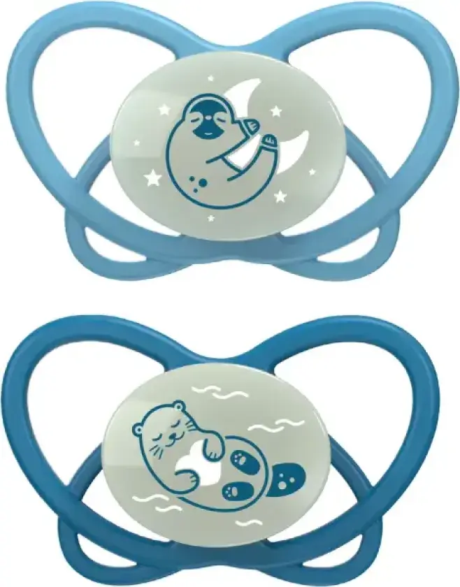 Nip- Smokker Night 2pk 16-32mnd Blå