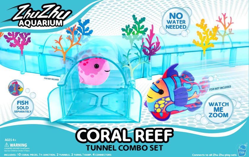 Zhu Zhu Fish - Coral Reef Tunnel Combo Set (Z1012)