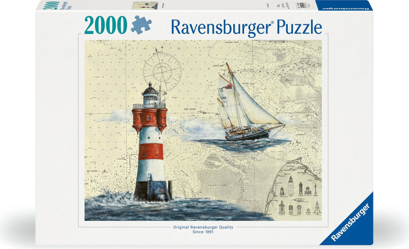 - Puzzle Romantic Lighthouse 2000p (12000804)