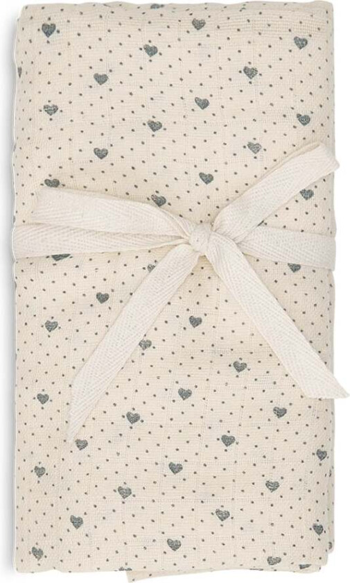 - Jana Muslin Swaddle Lots Of Love Sky