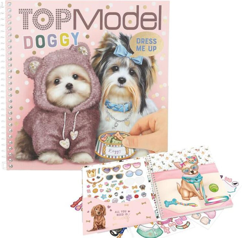 TOPModel - Dress Me Up Stickerbook DOGGY (0412966)