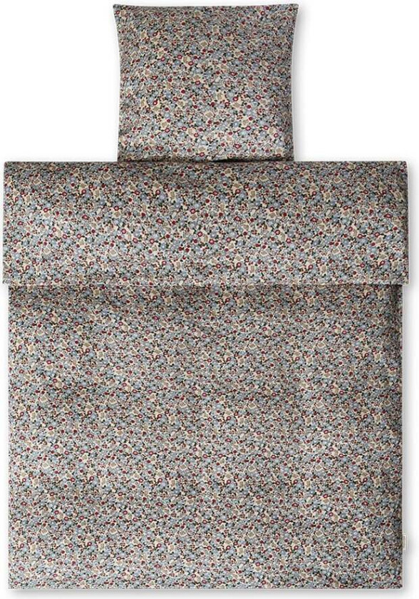 - Levi Bedding Junior 100 x 140 cm Flora Bunnies Rouge