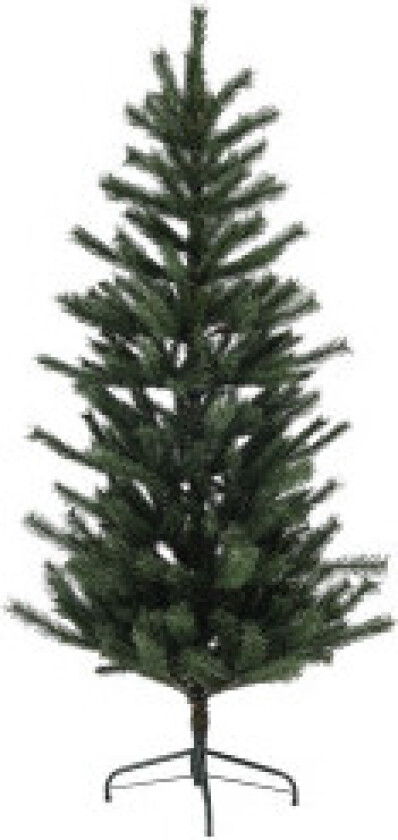 Kunstig juletre, 180 cm juletre med 467 tips, flammehemmende, sammenleggbart stålstativ, til juledekorasjon, grønn