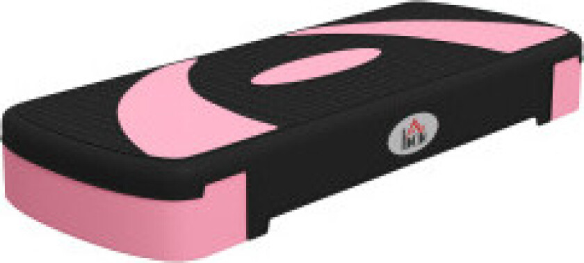 Trinnbrett, lastekapasitet 150 kg, aerobic stepper, høydejusterbar, med 3 nivåer