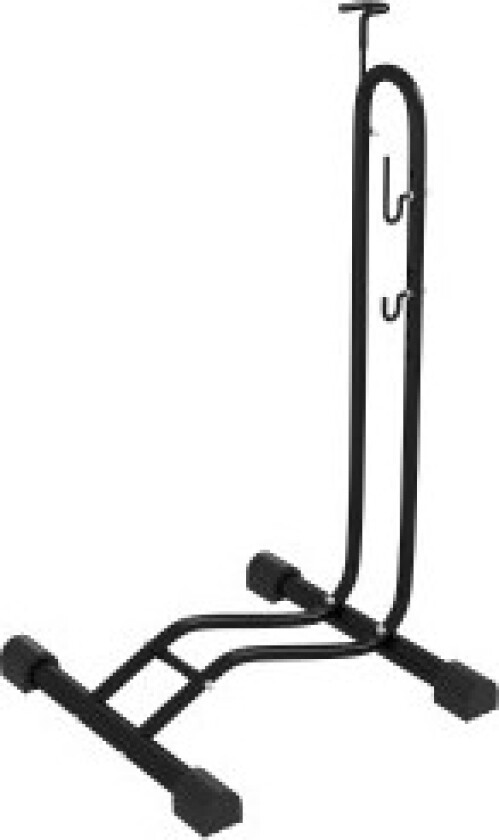 Sykkelstativ, vertikalt horisontalt sykkelstativ, stativ, værbestandig, 45 x 44 x 118 cm, metall