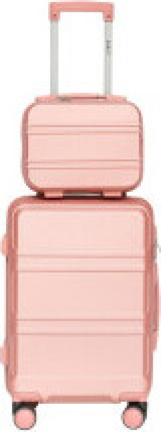 Sett med kofferter BARUT koffert og koffert Pink Powder