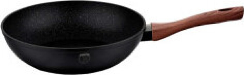 Granitt Wok 28 cm Ibenholt Rosewood