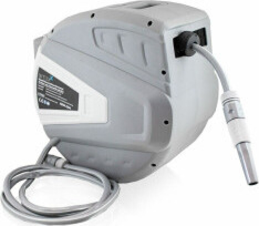 Automatisk slangetrommel for hagen, 30 meter