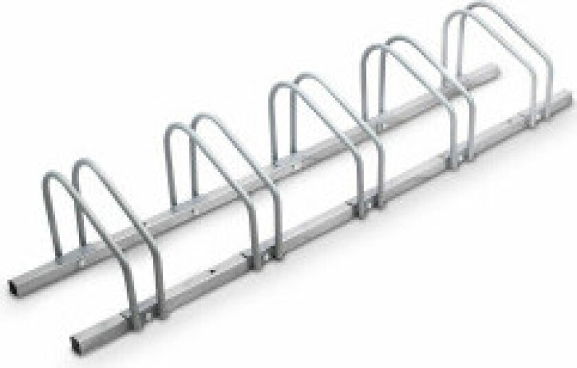 Sykkelstativ for 5 plasser