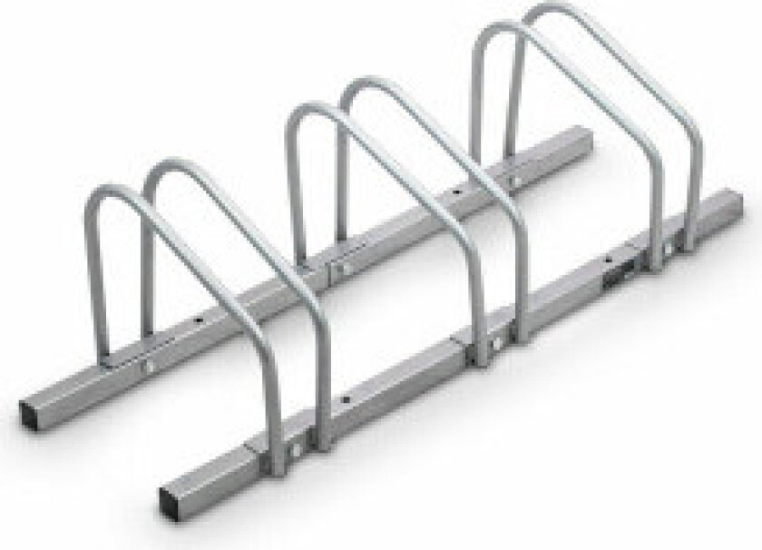 Sykkelstativ for 3 sykler, laget av metall, nytt.