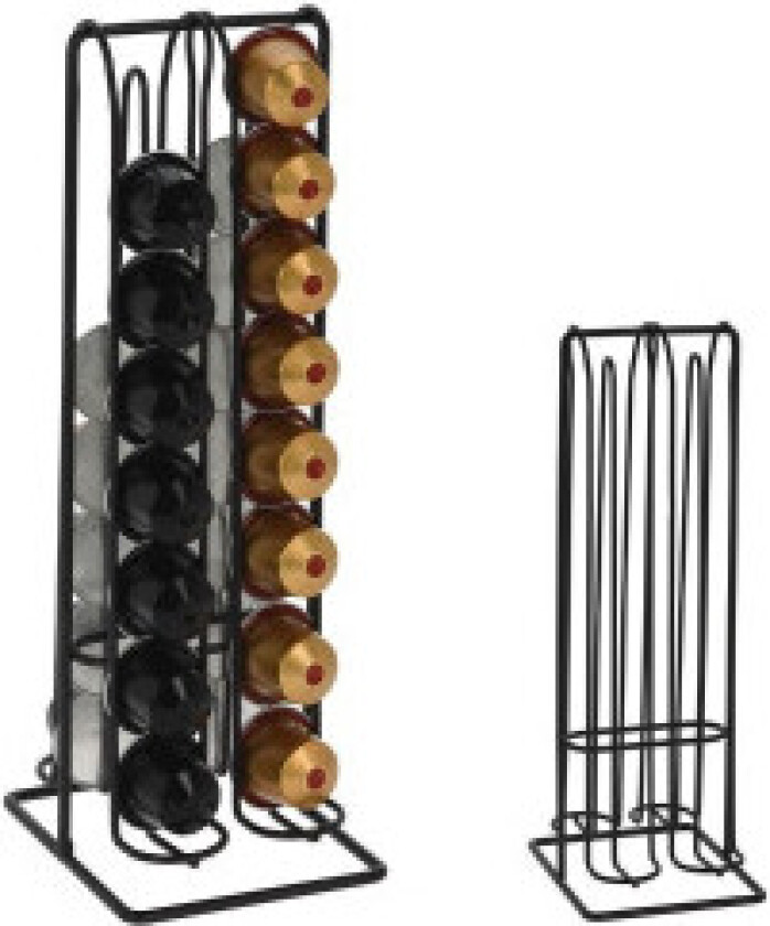 Kapselstativ for 32 kaffekapsler.