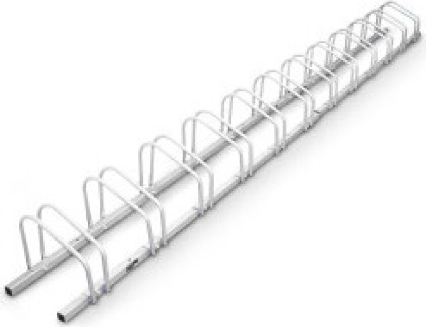 Sykkelstativ med plass til 12 sykler