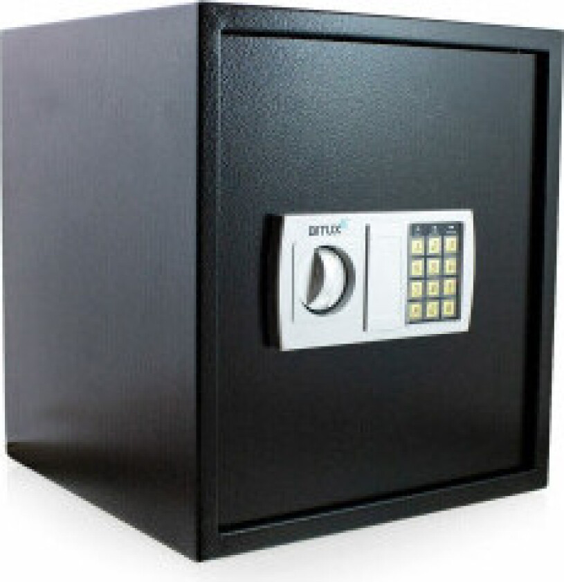 Elektronisk safe svartSvart elektronisk safe