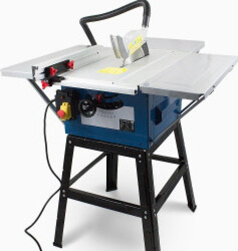 Bordsag 1800W med høy kapasitet for saging