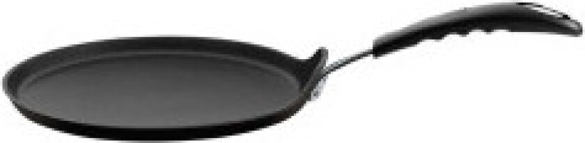 Pannekakepanne i titan, 28 cm, sort, proff.