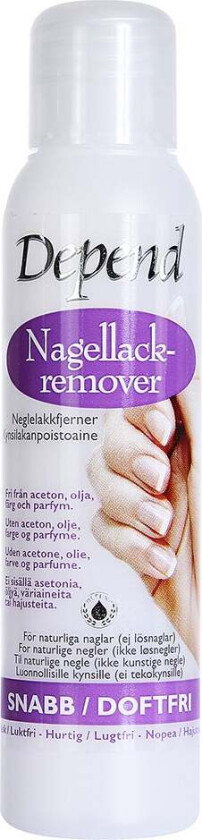 Nagellackremover Snabb/Doftfri 100 ml