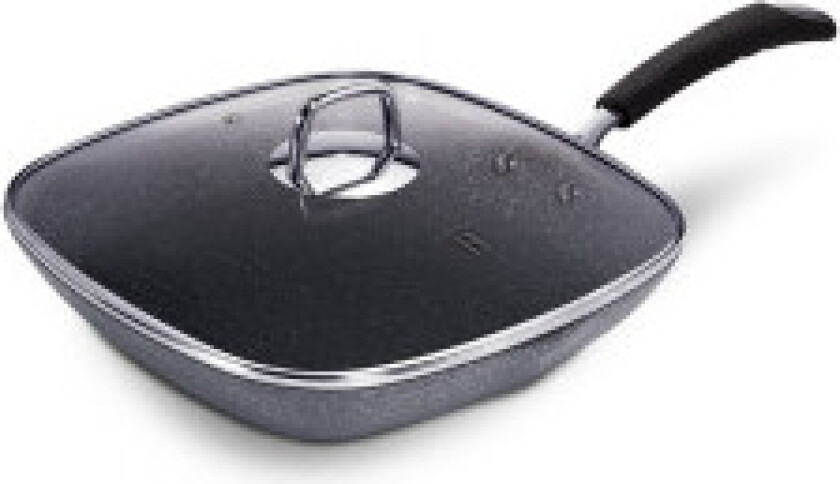 Grillpanne i granitt 28cm