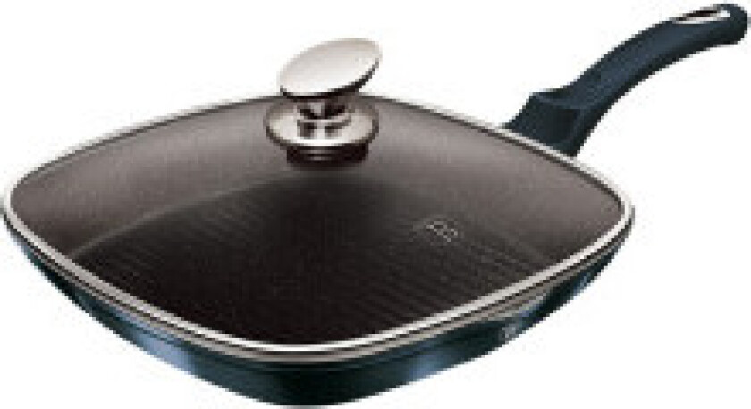 Stekepanne for grilling 28 cm, akvamarin