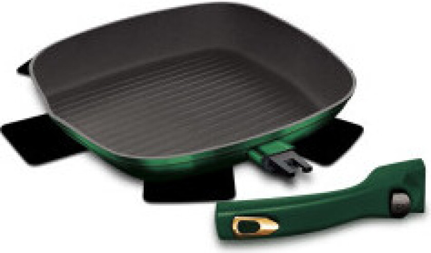 Grillpanne, 28 cm, smaragd