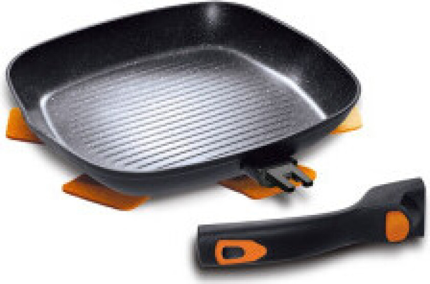 Grillpanne 28 cm med granittbelegg