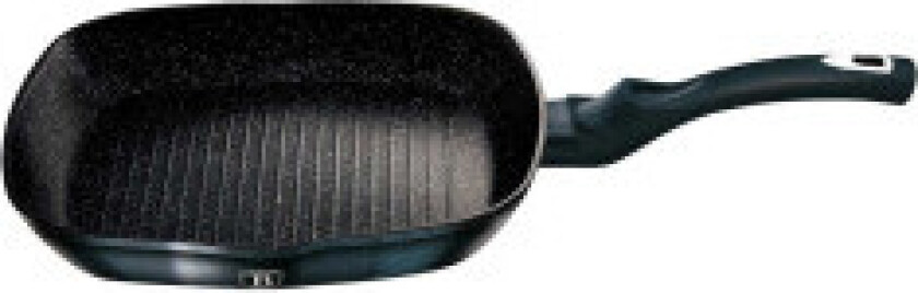 Granitt stekepanne til grilling 28 cm, farge akvamarin.