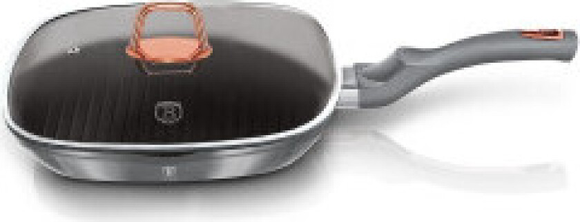 Grillpanne i granitt 28 cm i måneskinnsdesign