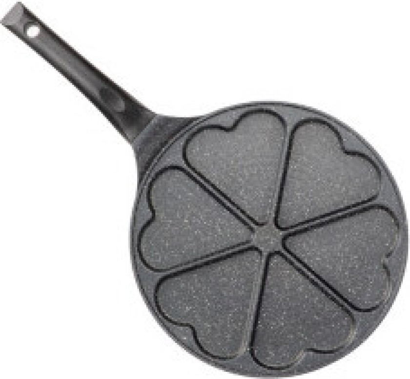 Granittbelagt stekepanne for hjerteformede tallerkener 7911