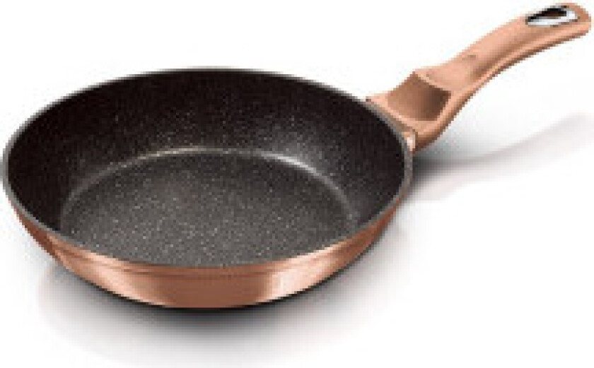 Granittbelagt Stekepanne 30 cm Rose gull