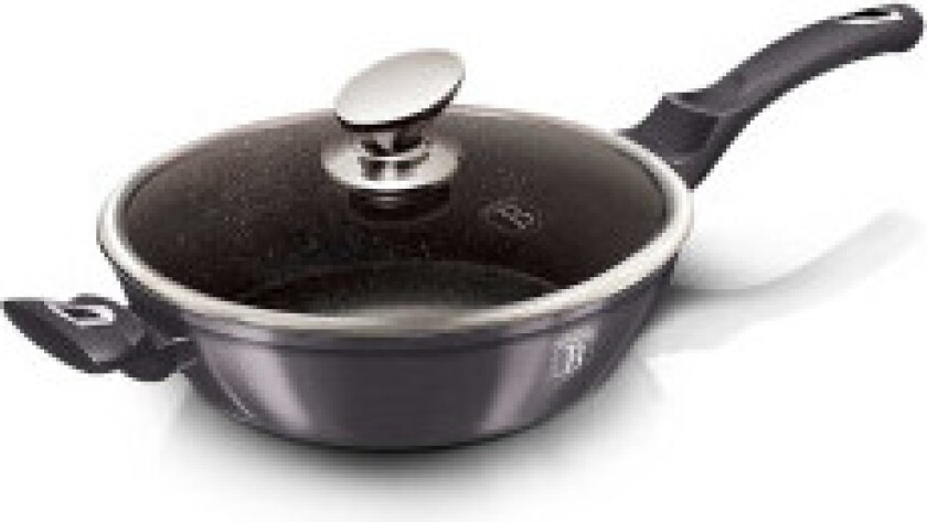 Granittbelagt stekepanne 28 cm Carbon Pro