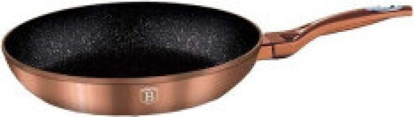 Stekepanne i granitt, 24 cm, rosa gull