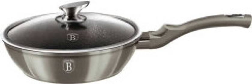 Granitt stekepanne 24 cm Metallic Line Carbon