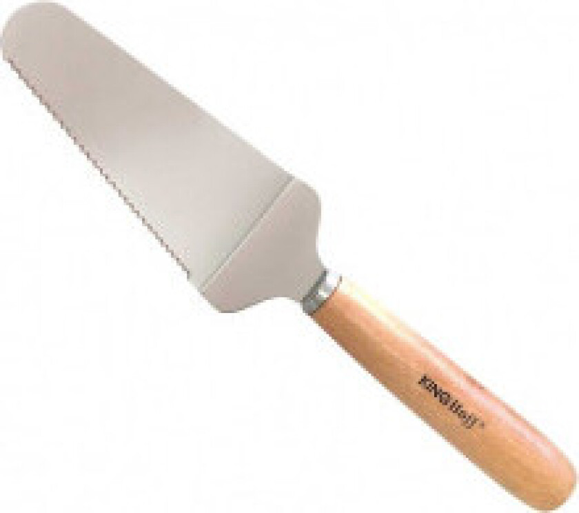 Pizzaspade for skjæring og servering.