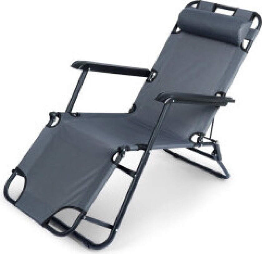 Sammenleggbar strand- og hagestol