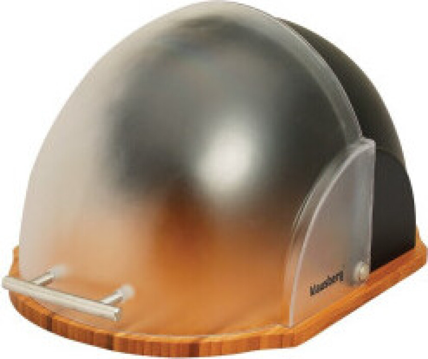 Elegant brødboks laget av bambus og akryl