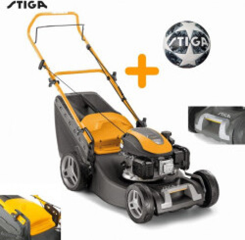 Bensindrevet gressklipper Collector 43 med 123 cm³ motor