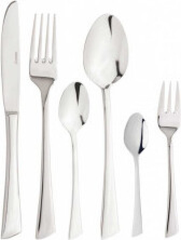 Bestikksett 84 deler med blank finish