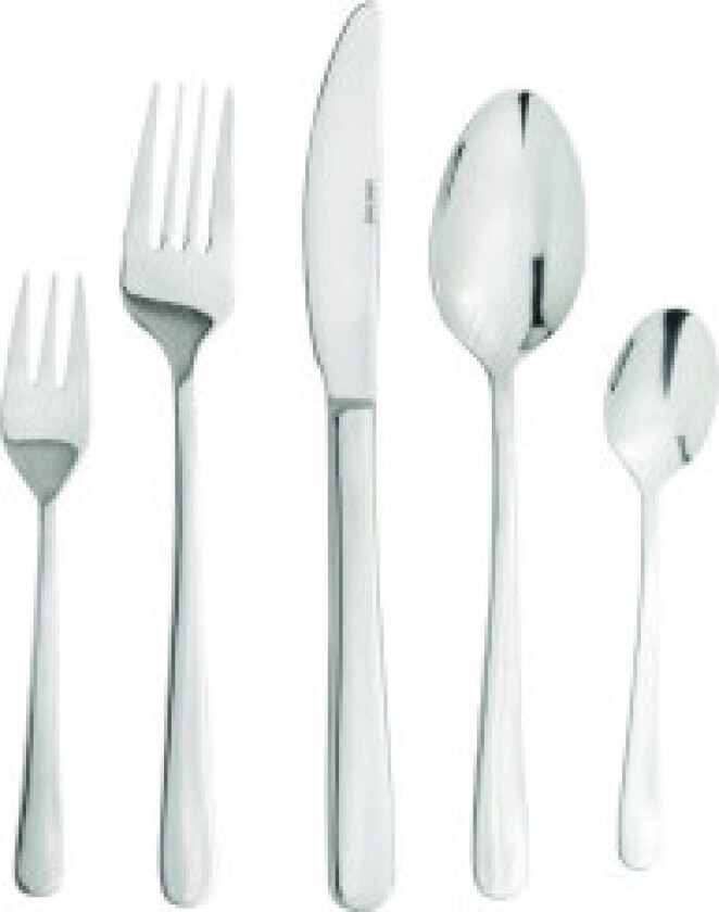 Sett med 72 stykker bestikk i høyglans finish.