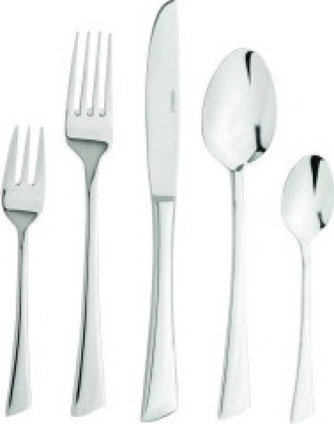 Bestikksett i rustfritt stål, 72 stk.