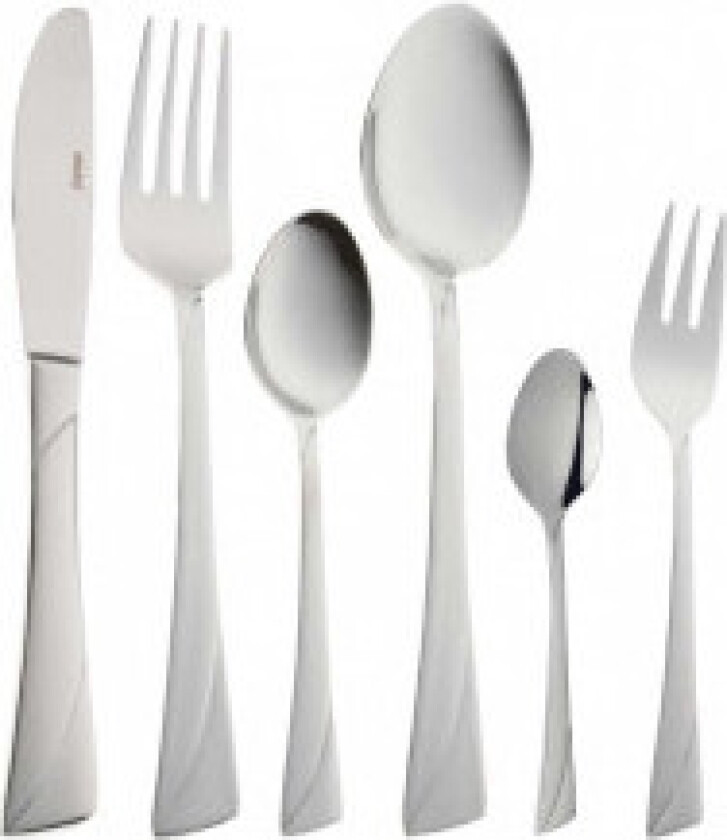 Bestikksett med 84 deler i polert finish.