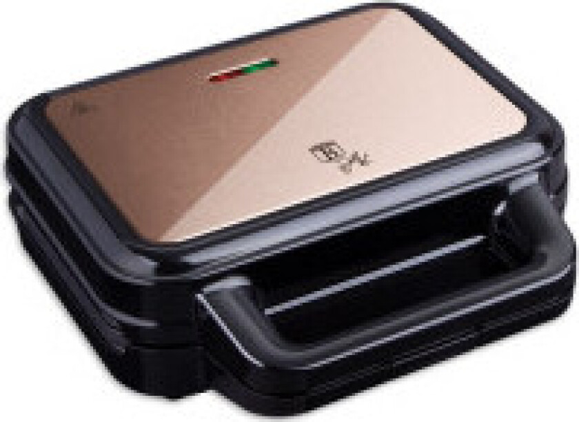 Grill, sandwichgrill og vaffeljern i ett, 1200W, rustfritt stål.