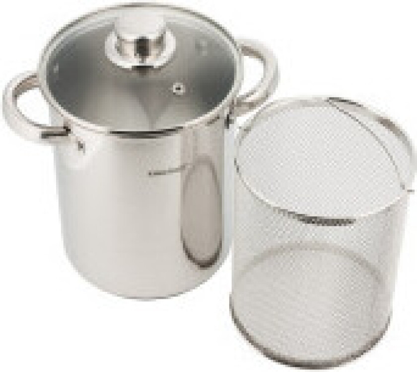 Asparges kasserolle 4,2L for asparges og spaghetti.