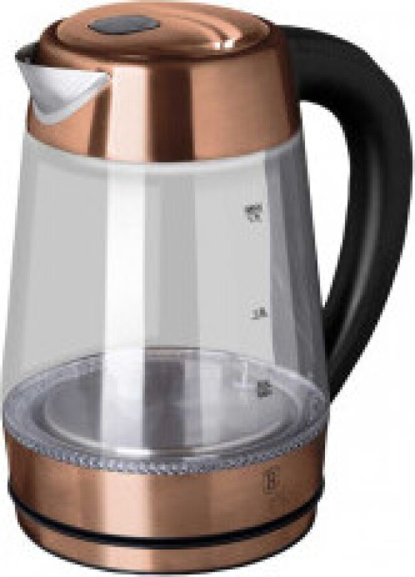 Vannkoker 1,7 liter i rosa gull.