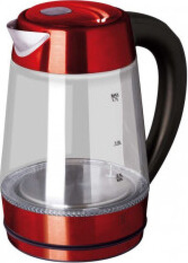 Vannkoker 1,7L, rød
