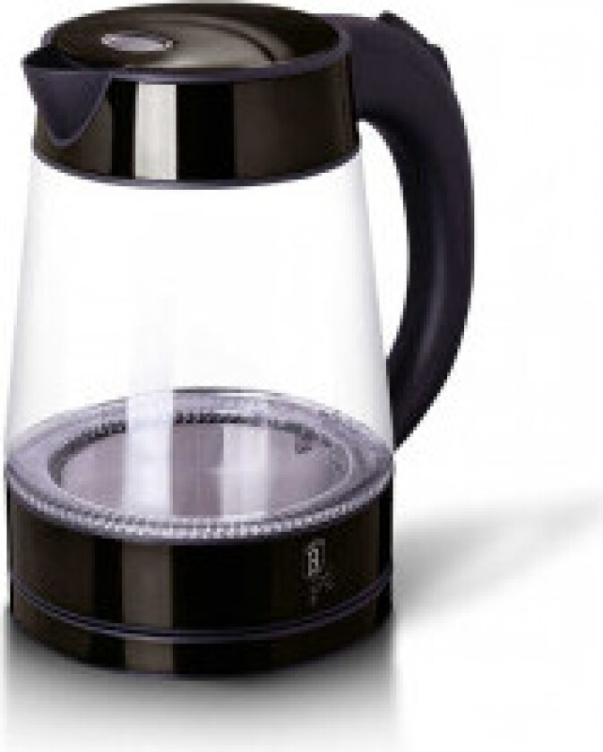 Vannkoker 1,7l, blank svart.