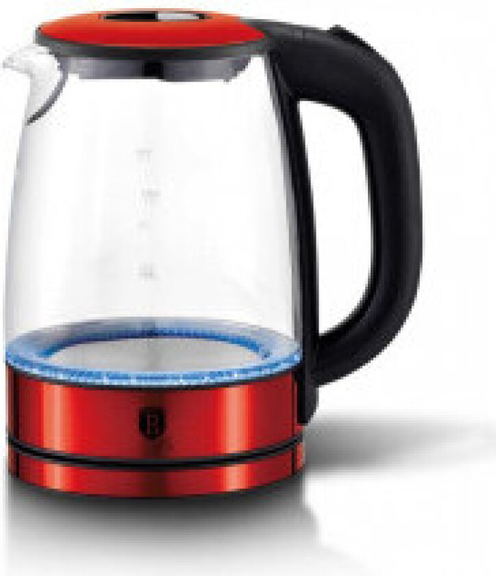 Vannkoker 1,7l - burgunder