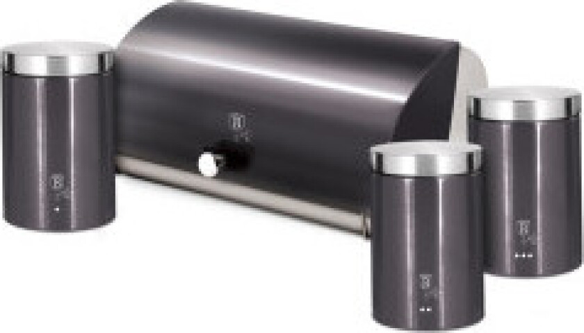 Brødboks med sett med beholdere - BH-6732 Carbon Pro