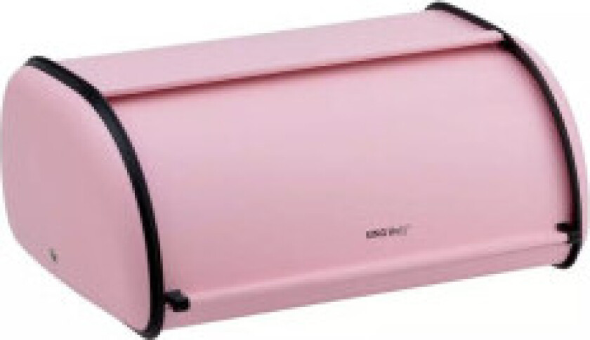 Brødboks i stål, rosa
