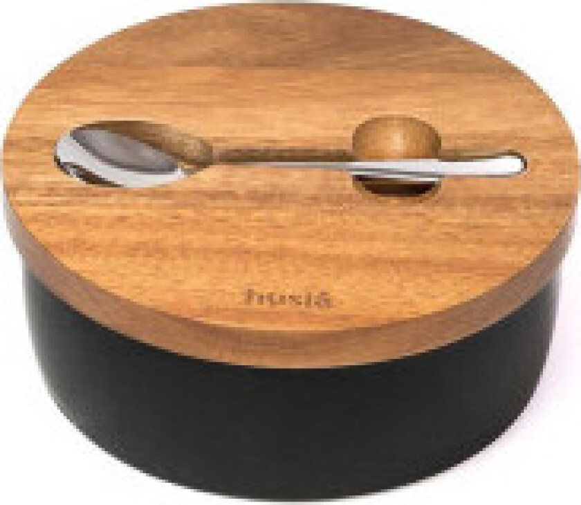 Keramisk sukkerskål med skje, Hygge Style